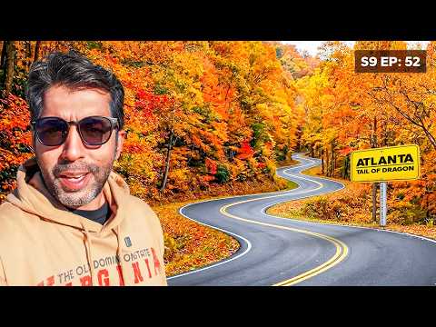 318 Curves On America's Wildest Road And It Was Insane 🇺🇸 S9 Ep 52 | Pakistan To Americas Motorcycle