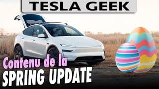 La Mise À Jour Tesla De Printemps Arrive : Les Principales Nouveautés