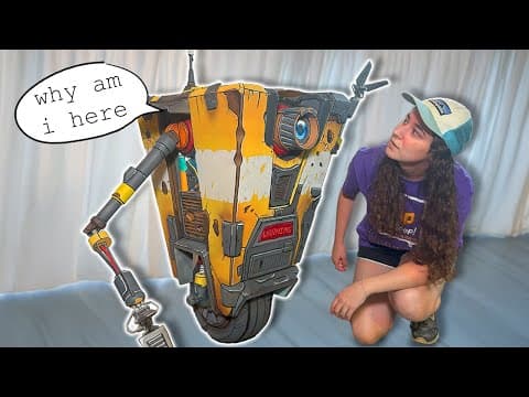 I Built Claptrap But He Yells At You