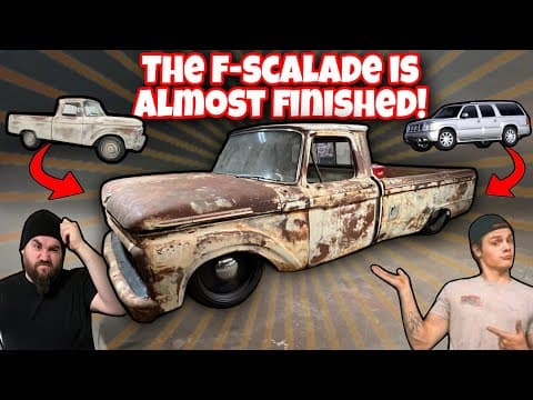 Tom’s Refurb F-100 Cadillac Chassis Swap Is Almost Finished! Fscalade Gets A Custom Dash For Cheap!