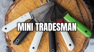 Building The Brand New Mini Tradesman! - [kn Knives]