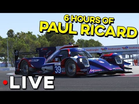 Big Esports Split 1 Grid Vs Jardier Curbs - Elms 6 Hours Of Paul Ricard
