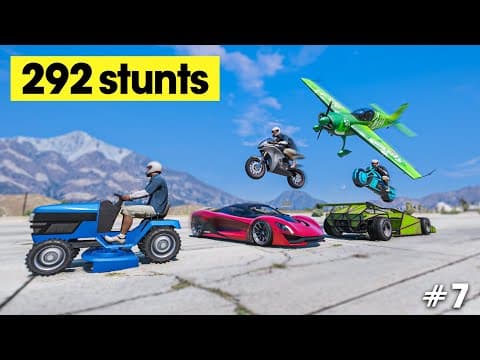 1 Stunt With Every Vehicle In Gta 5