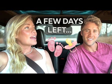 A Few Days Till Our Daughter Is Born... (watch The End For A Name Hint)