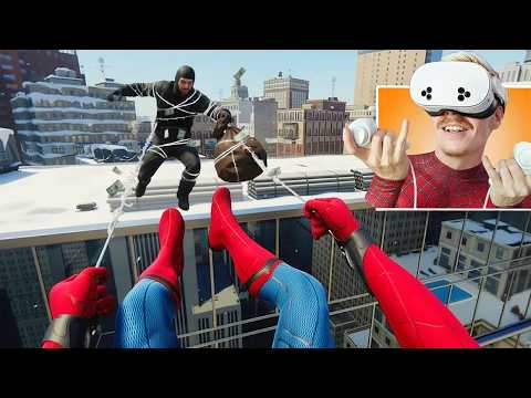 Playing This Free Spider-man Vr Game Is Wild