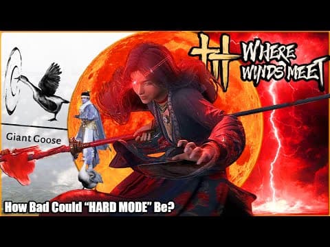 So How Hard Are The Bosses In Where Winds Meet? (new Souls-like)