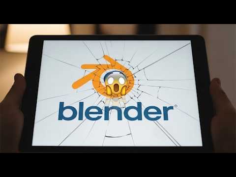 I Was Wrong! Blender Is Officially Coming To Ipad