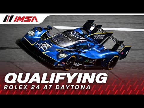 2026 Imsa Rolex 24 At Daytona | Qualifying | Weathertech Championship | Daytona Beach, Florida