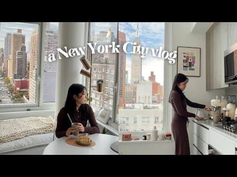 Living In Nyc In My 30's | A 9 To 9 Day As A Corporate Girl, Catch Up With Friends & A Family Trip!