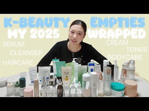 My Honest Review On Korean Skincare Empties Of 2025