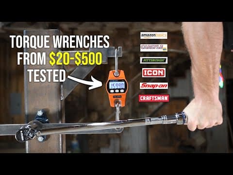 How Accurate Are Torque Wrenches? Testing 6 Different Brands.