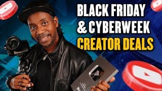 Best Cyberweek Deals For Creators!