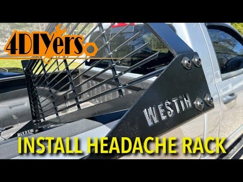 Installing A Westin Headache Rack On My Dodge Truck | Full Diy Guide