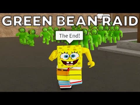The Roblox Green Bean Raid Experience