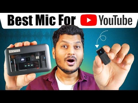 Best Wireless Mic For Youtube Videos & Vlogging | Best Mic For Iphone 2026 ⚡️ Saramonic Air Review