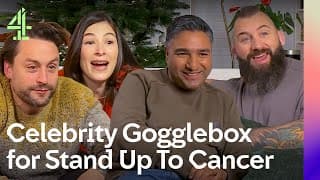 Celeb Goggleboxers React To Emotional Cancer Stories | Celebrity Gogglebox | Channel 4