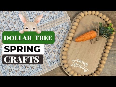 Stunning Easter Crafts You Can Make With Dollar Tree Finds!