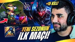 Zed Yeni Eşyalarla Sezon 16'da Yok Ediyor (yeni Sezonun Ilk Maçı)