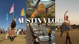 Austin Vlog | Dinner At A Ranch & Acl Fest!