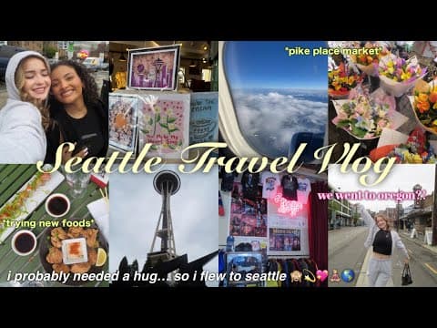 I Probably Needed A Hug… So I Flew To Seattle 🌟 Seattle Travel Vlog | Savway