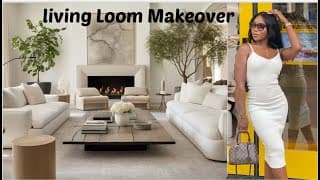 Dream Livingroom Makeover + Huge Surprise New Home Update. Clean 🧼  + Decorate With Us #mercygono