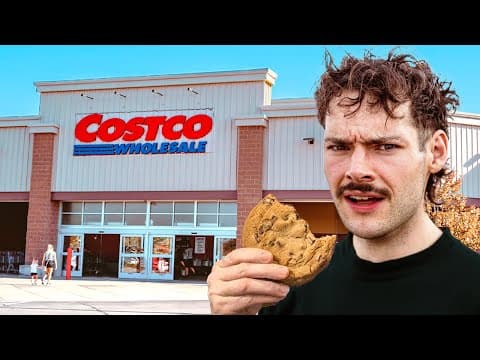 British Man Tries Every American Costco Snack