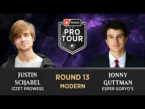 Round 13 | Justin Schabel Vs. Jonny Guttman | Modern | #pteoe