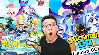 Free 5000 Draws & Exclusive Cosmetics Are Waiting For You In Stickman Go!