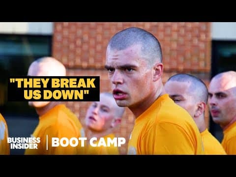 How Navy Officers Are Trained At The Grueling 13-week Officer Candidate School | Boot Camp
