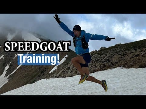 Pre-race Speedgoat Vlog: New Race For Me! 🏔️🏃🏻‍♂️🙌!  #trailrunning #runningcoach #hoverair #x1promax