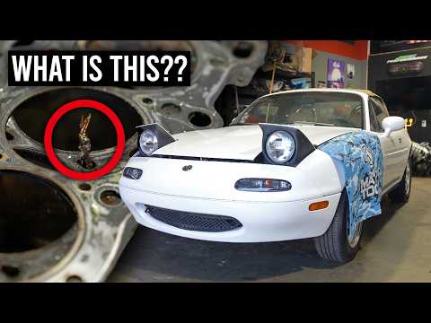 Taking Apart The Worst Miata 1.8l Engine I've Ever Seen!