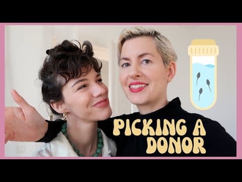 Lgbtq+ Baby Journey | Choosing Our Sperm Donor!