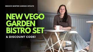 Indoor Winter Gardening 🌿 | VEGO Bistro Set Unboxing + Discount Code