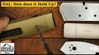 Olight Oal Super Aluminum: Testing Against Aluminum, Titanium And Steel