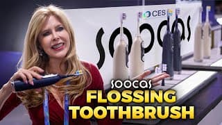 Ces 2026 | Soocas Electric Toothbrush Booth Visit | Best Flossing Electric Toothbrush