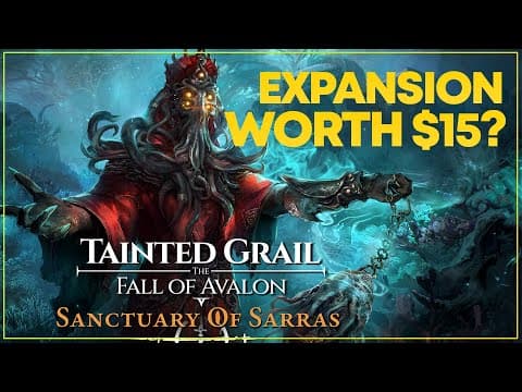 Tainted Grail Is About To Get An Expansion: Is Sanctuary Of Sarras Worth It?