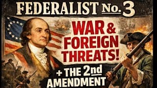Federalist No. 3 And The Second Amendment: National Defense Explained