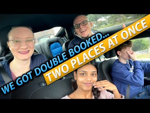 We Got Double Booked… 2 Places At Once 😬