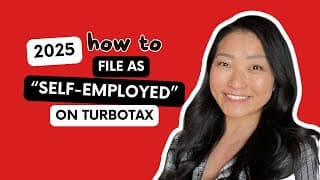 How to File as Self-Employed Using TurboTax in 2025 (2024 Tax Season)