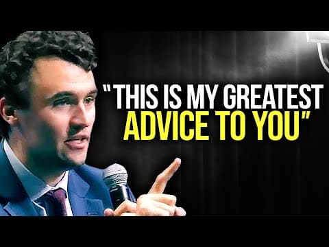Charlie Kirk's Speech Will Leave You Speechless! (best Life Advice)