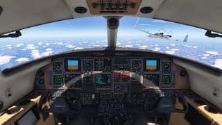 I Broke The Beechcraft Starship On Vatsim! | Belgrade – 2 Fps Landing In Košice | Msfs 2024