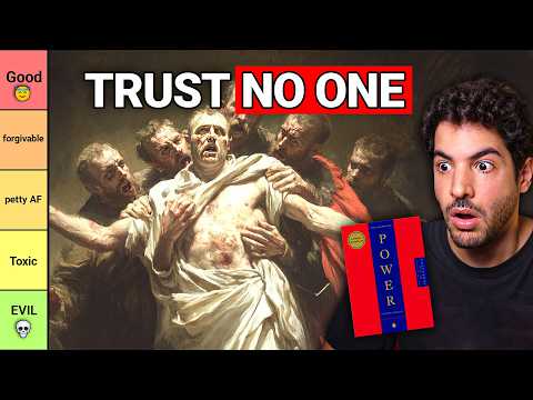 Ranking 48 Laws Of Power From Least To Most Toxic (summary)