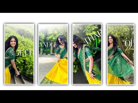 Full Screen Trending Sahana Song Video Editing Reel.in Alight Motion Instagram Trending Reels