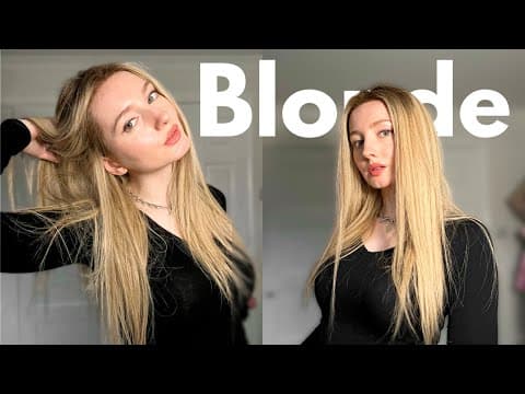 Wearing My Blonde Wig In Public... How To Prep, Style & Wear The Raregen Cleo Wig!