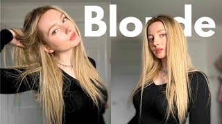Wearing My Blonde Wig In Public... How To Prep, Style & Wear The Raregen Cleo Wig!