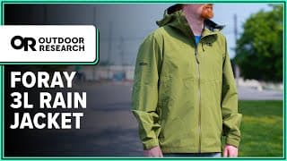 Outdoor Research Foray 3l Rain Jacket Review (1 Month Of Use)