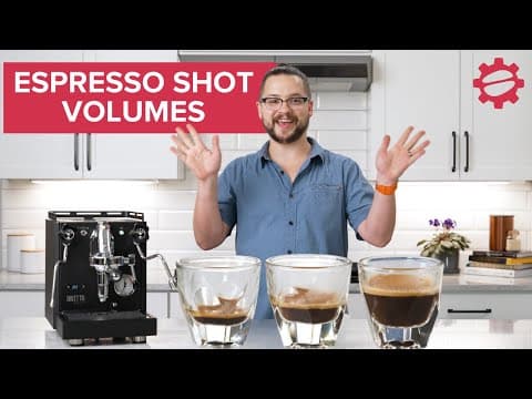 Correct Volume And Ratios For Espresso Shots? Espresso Shots Explained! #espresso #dialingin