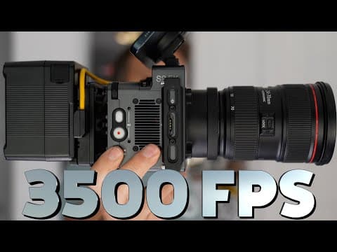 Tiny 3500+ Fps High-speed Camera - Ember S2.5k And S5k #gifted