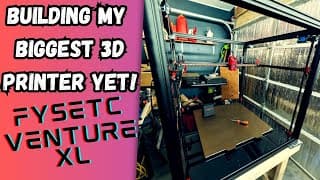 Lets Build A Venture Xl - The 600mm Voron From Fysetc - Part 10 #livestream #3dprinting