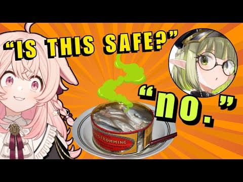 Smelly Fish From Sweden: Pippa Tries Surströmming Challenge Ft. @alfhildeodinsdottiral